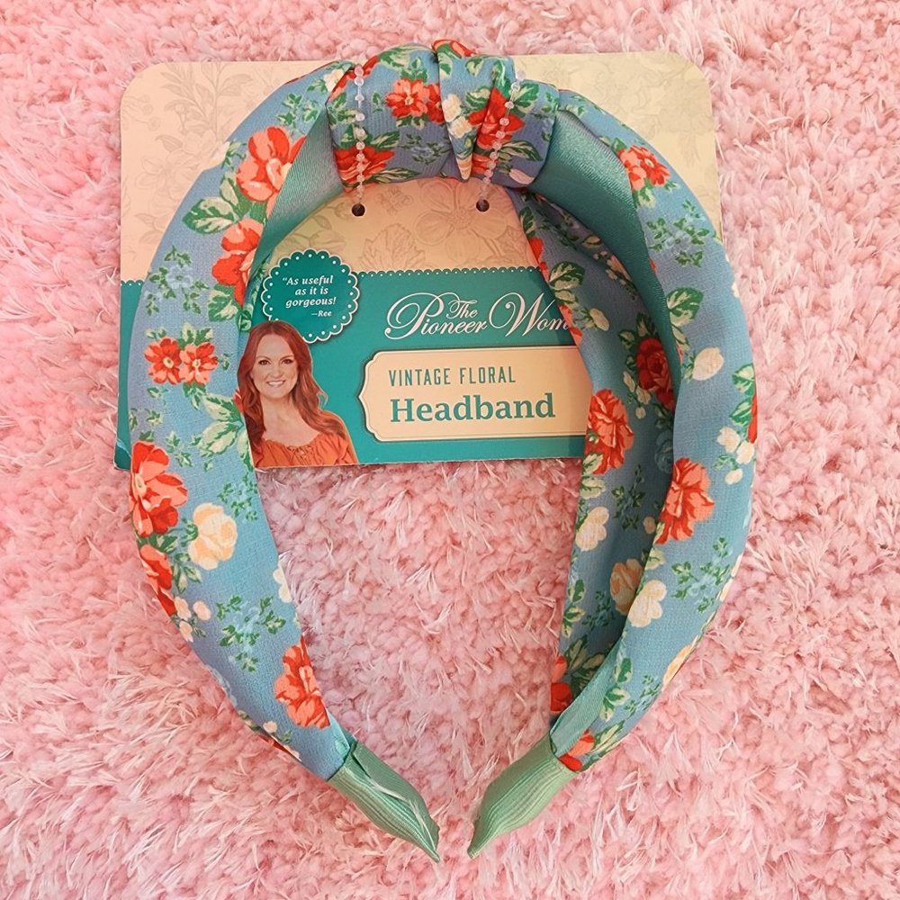 The Pioneer‎ Woman NWT vintage floral print headband
